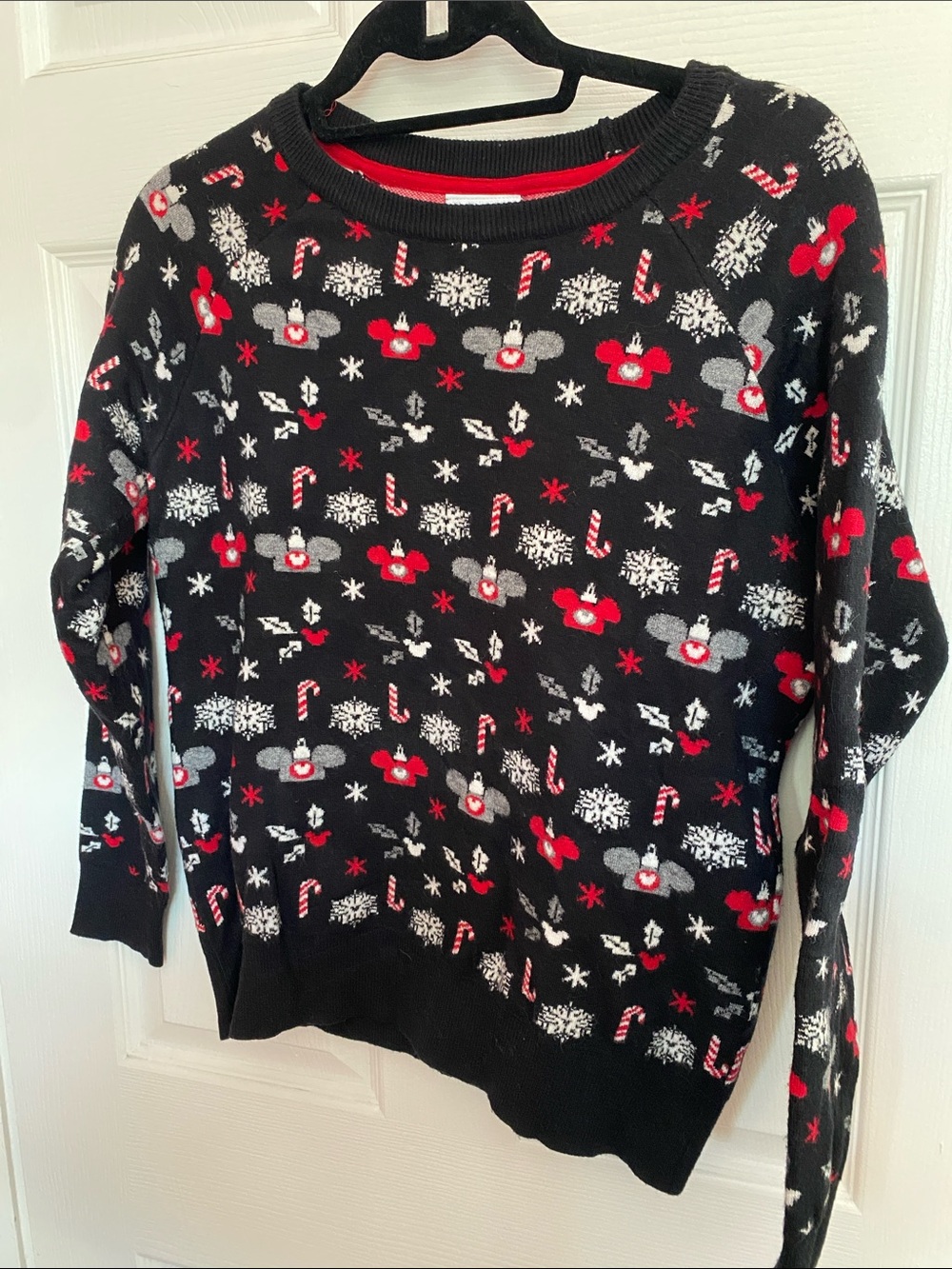 Disney parks, ugly Christmas sweater size medium